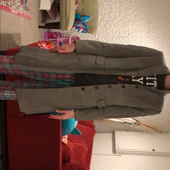 Gorgeous barely worn black and white wool jacket - Picture 4 of 4